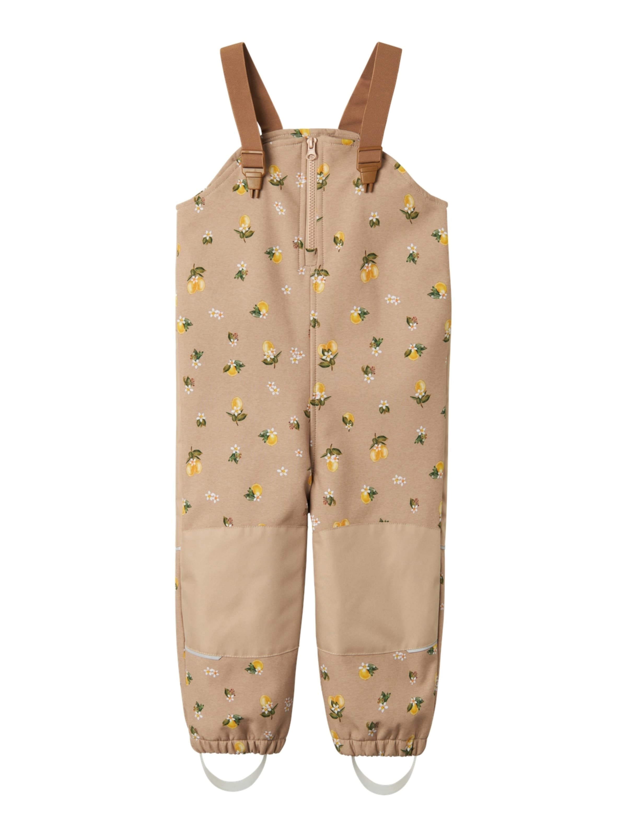 NAME IT Regular Funktionsbyxa 'NMFAlfa08' i grå: framsida