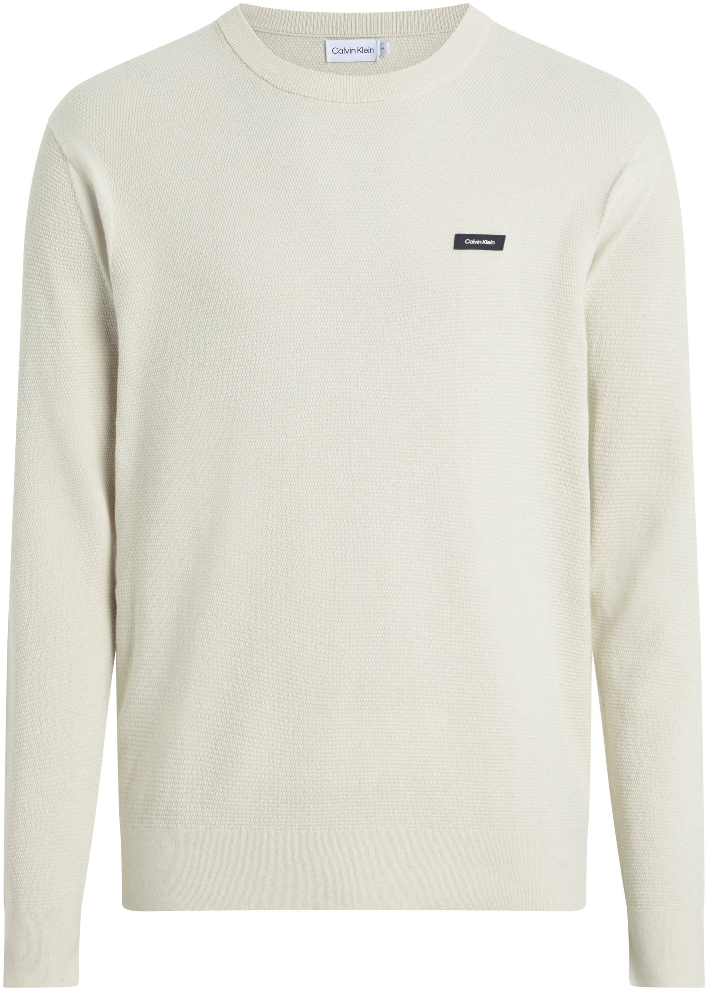 Calvin Klein Pullover in Weiß: Vorderseite