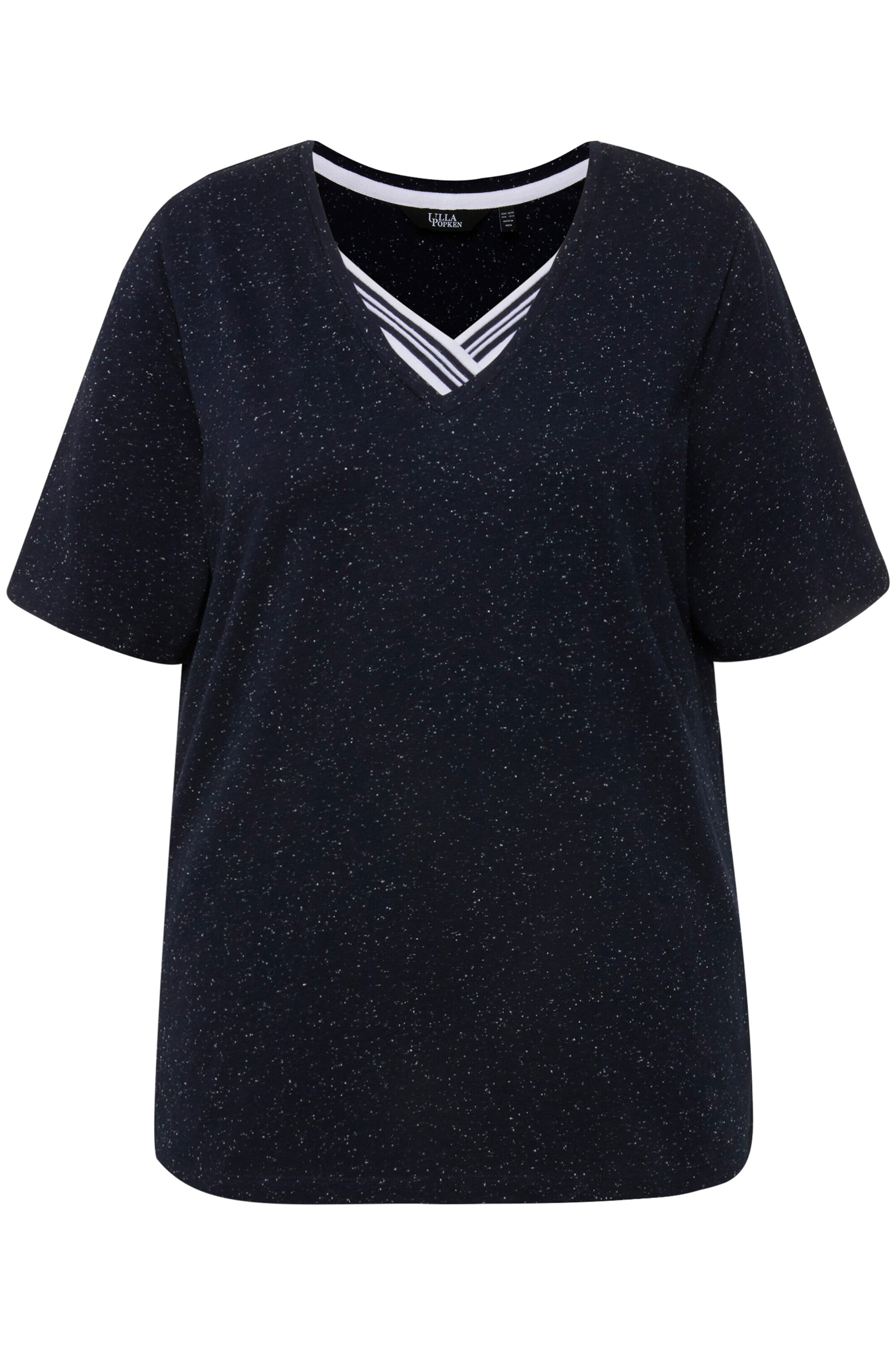 Ulla Popken Shirt in Blau: Vorderseite