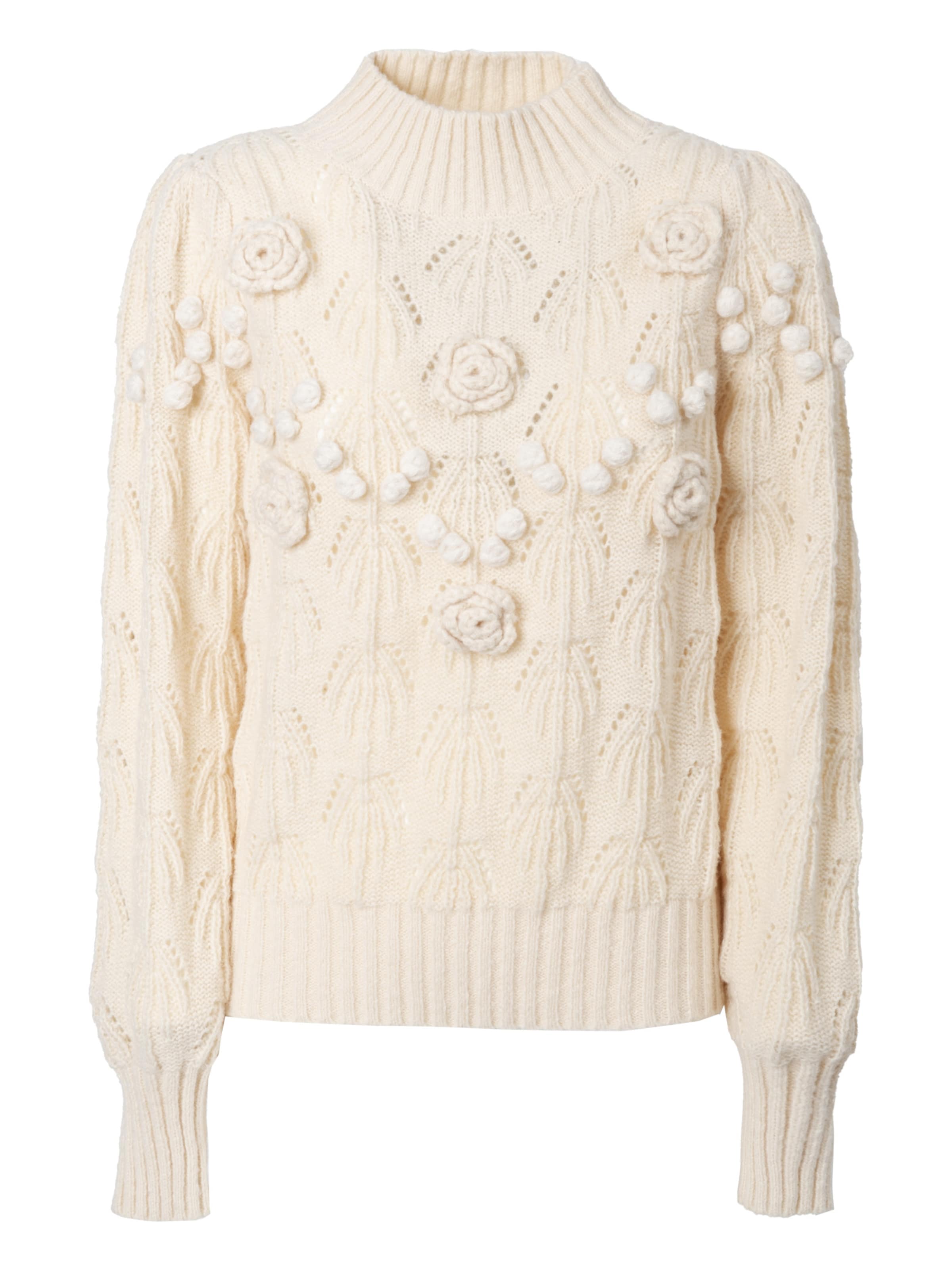 Influencer Pullover i beige: forside