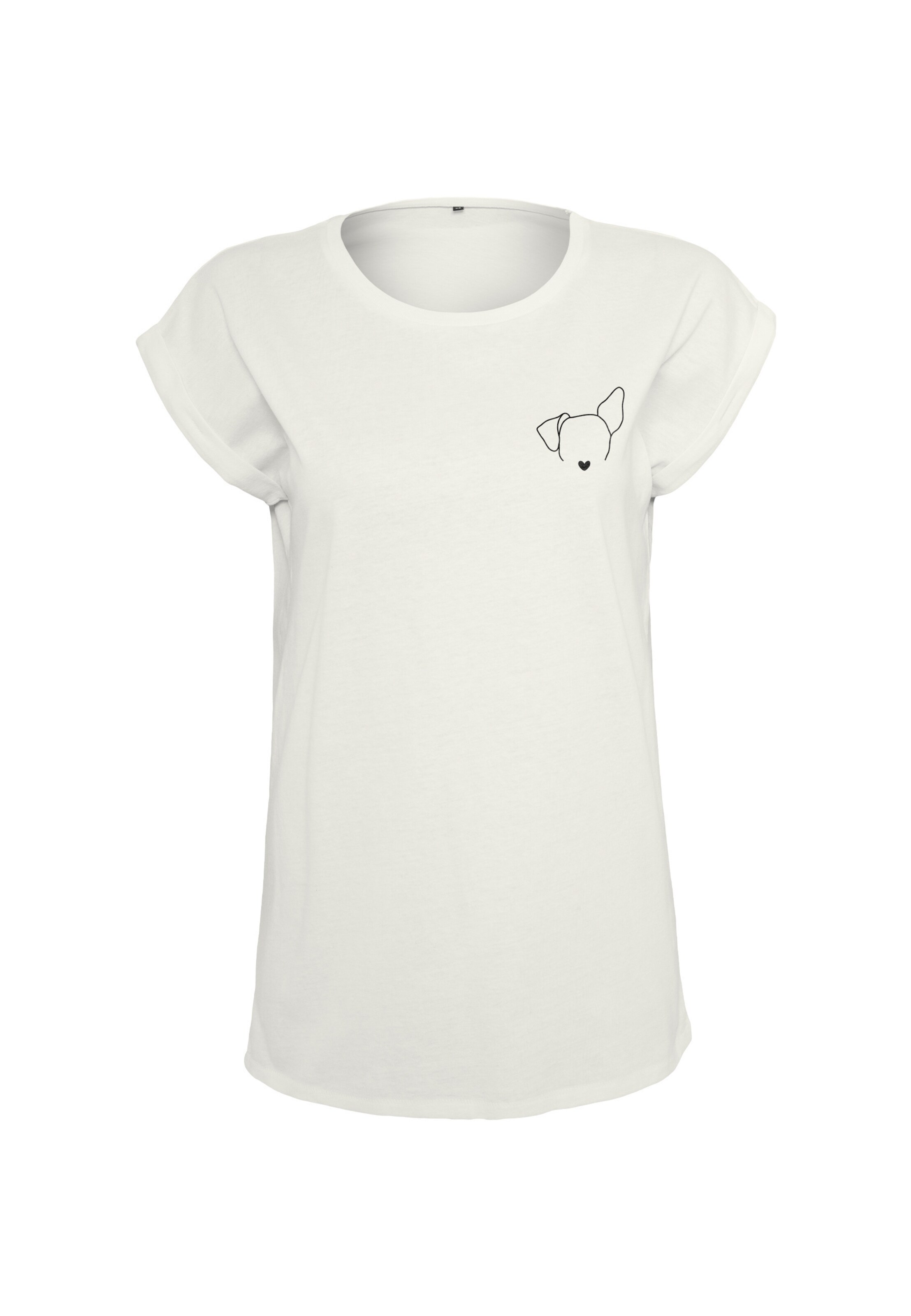 Urban Classics Shirt in Weiß: Vorderseite