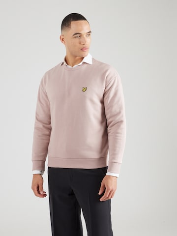 Lyle & Scott Μπλούζα φούτερ σε ροζ: μπροστά