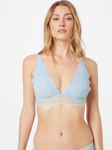 Triangle Soutien-gorge 'LAUREN' Dora Larsen en bleu : devant