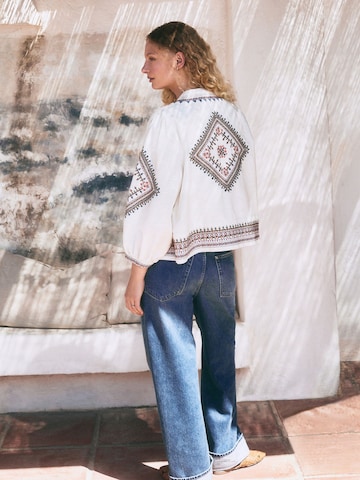 Next - Ropa ancha Vaquero en azul
