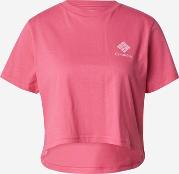 COLUMBIA Performance Shirt 'North Cascades' in Red: front