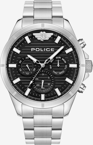 Montre à affichage analogique 'MALAWI' POLICE en noir : devant