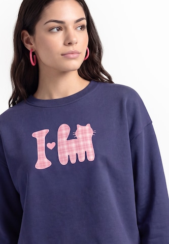 Sweat-shirt MYMO en bleu
