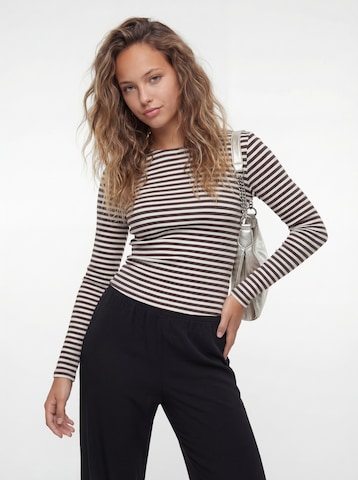 studioselect Póló 'Cleo' - barna: elől