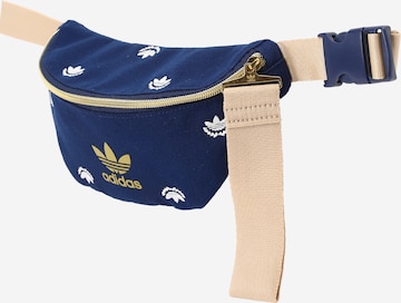 ADIDAS ORIGINALS - Bolsa de cintura em azul: frente