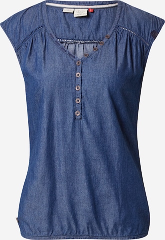 Ragwear Blouse 'SALTTY' in Blue: front