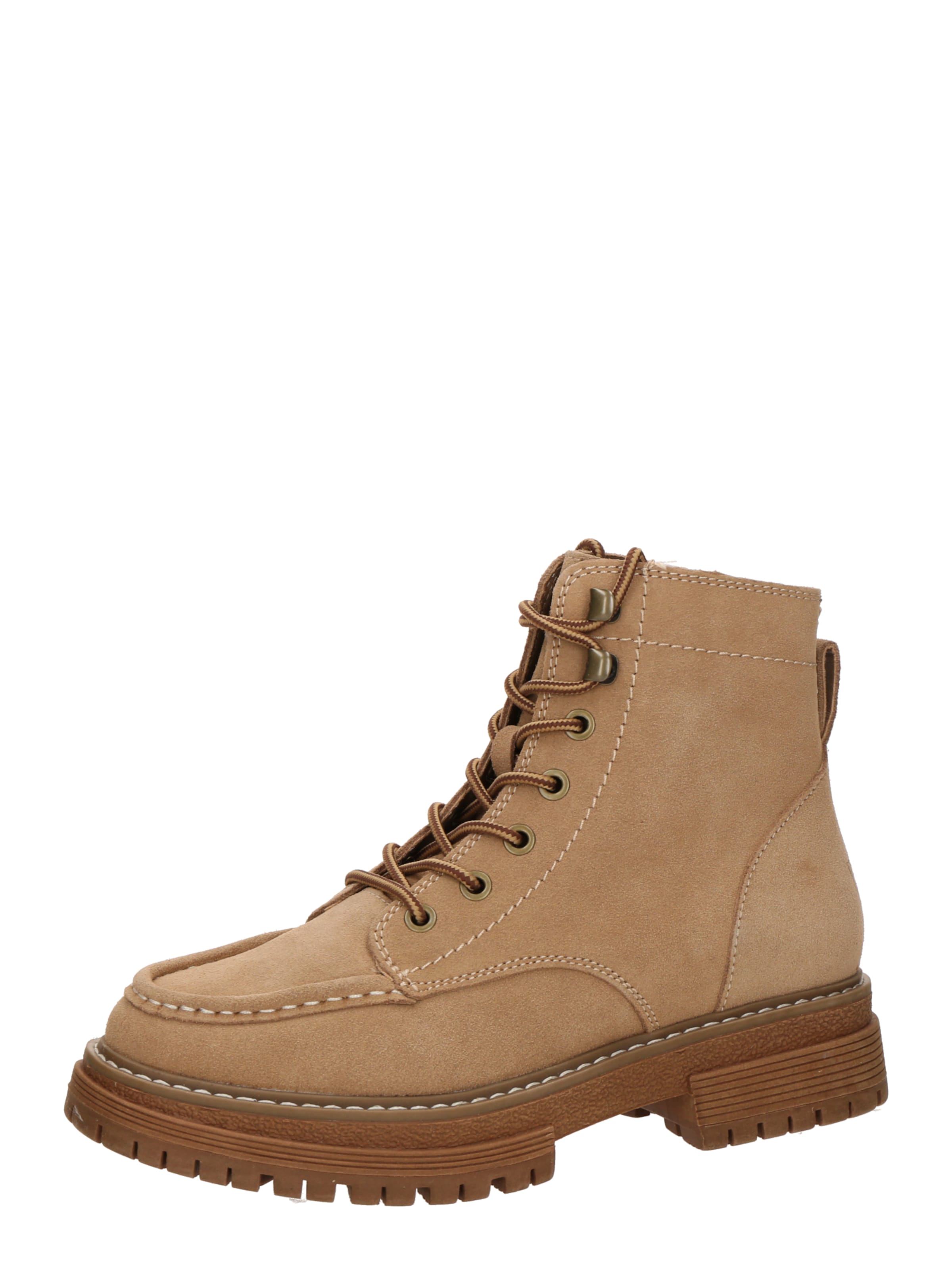 ROXY Šněrovací kozačky 'WORK IT' – hnědá: přední strana