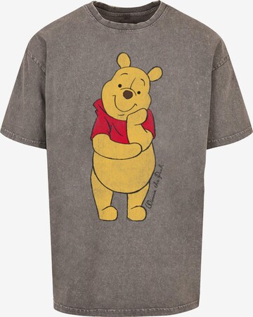 ABSOLUTE CULT Shirt 'Winnie The Pooh' in Grijs: voorkant