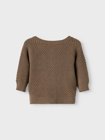 NAME IT Knit Cardigan 'NOLIN' in Brown