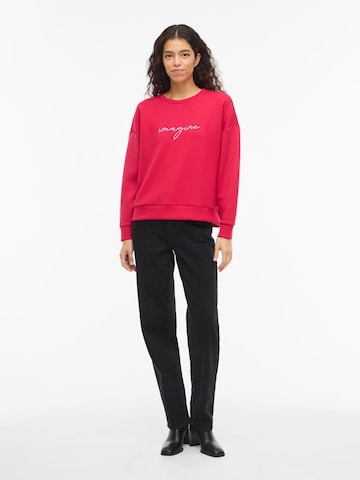 Felpa 'VISIFFI' di VILA in rosa