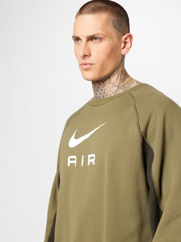 Nike Sportswear Majica 'Air' | zelena barva