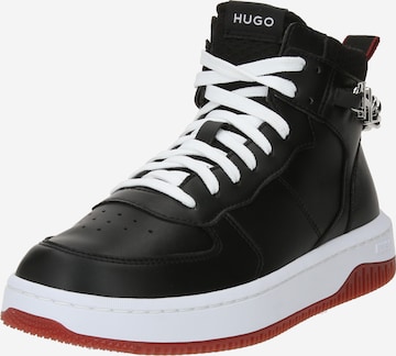 Baskets hautes 'Kilian Hito' HUGO Red en noir : devant