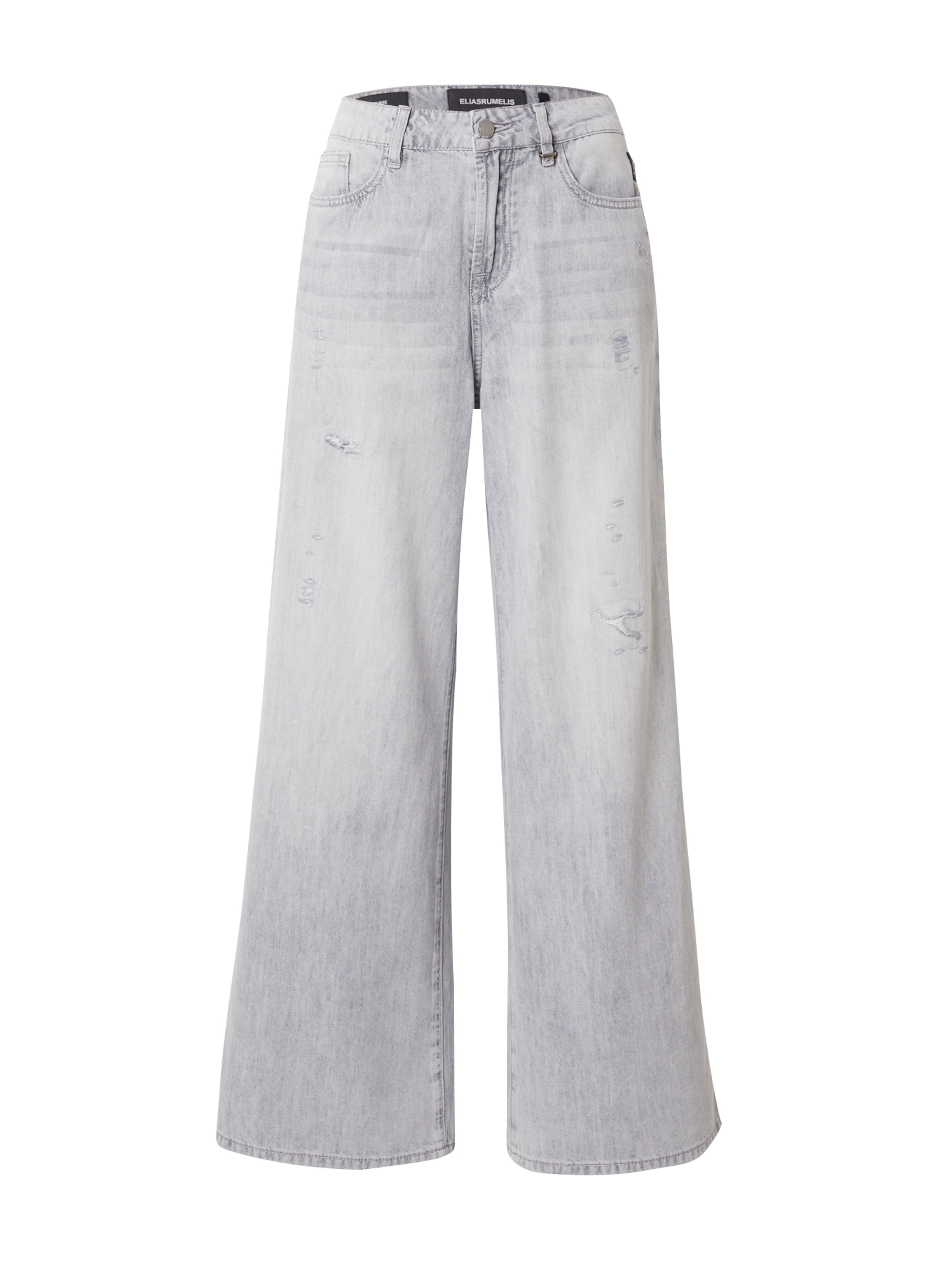 Elias Rumelis Широкий Джинсы 'Kalea' в Серый: спереди