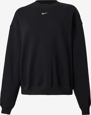 Nike Sportswear Суичър 'Studio' в черно: отпред