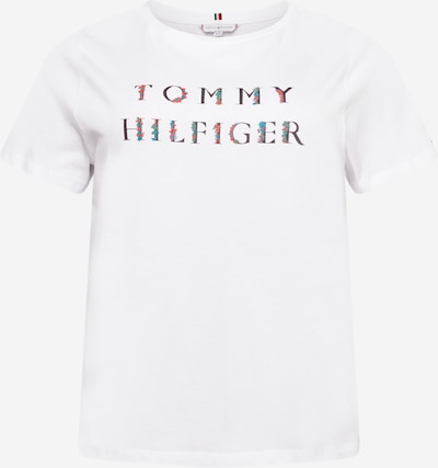Tommy Hilfiger Curve Shirt in Light blue / Light red / Black / White, Item view