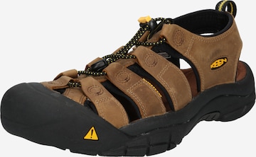 KEEN Sandalen 'Newport' in Bruin: voorkant