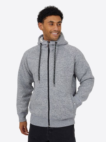 Giacca di felpa di BRAVE SOUL in grigio: frontale