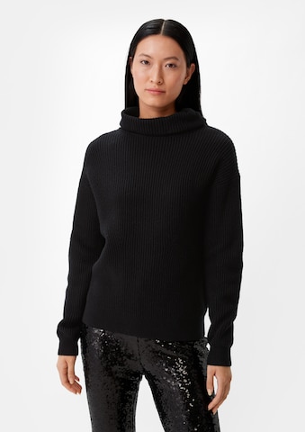 COMMA Sweater in Black: front