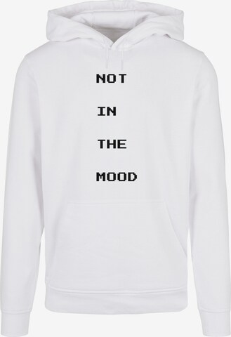 Merchcode Sweatshirt 'NITM' in Wit: voorkant