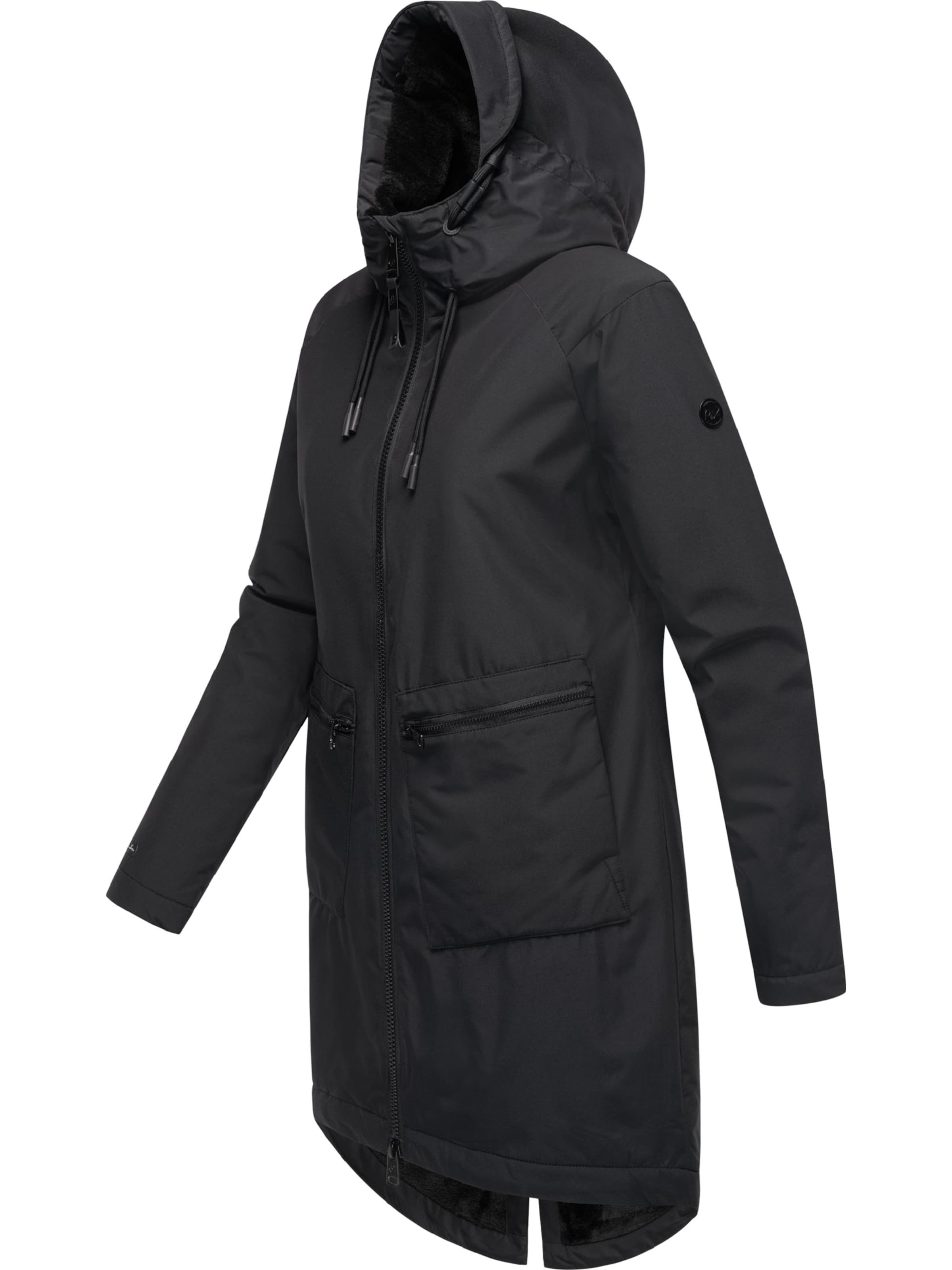 Cappotto invernale 'Holstic' di Ragwear in nero