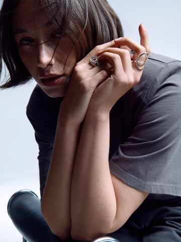 REYTEL Ring 'CONTOUR' in Silver