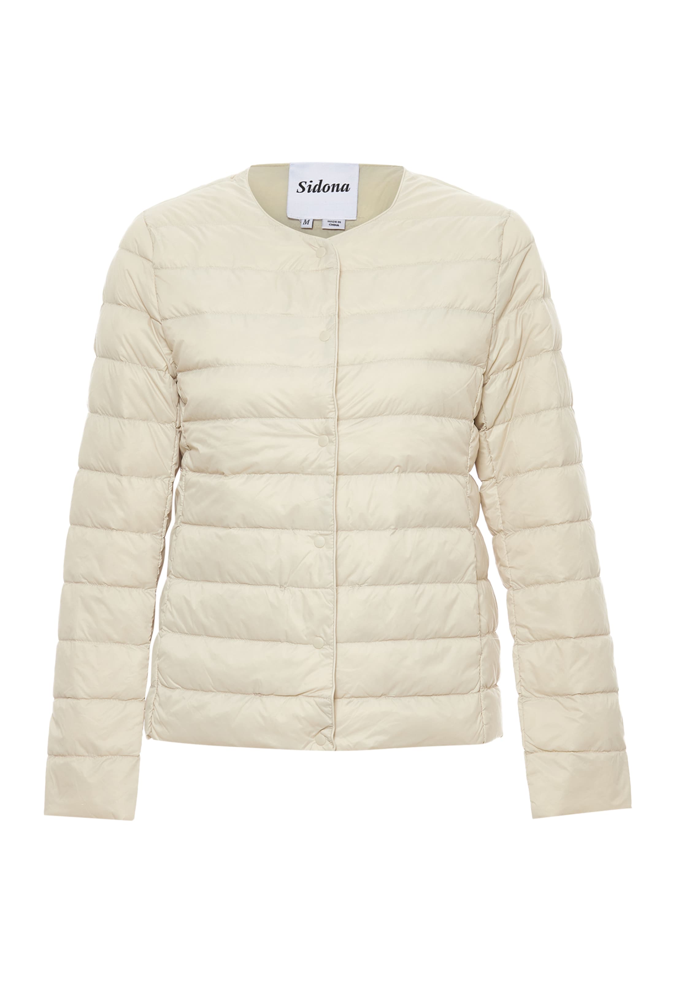 Sidona Tussenjas in Wit: voorkant