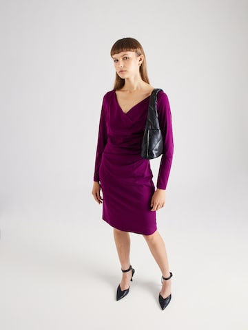 Robe de cocktail Vera Mont en violet