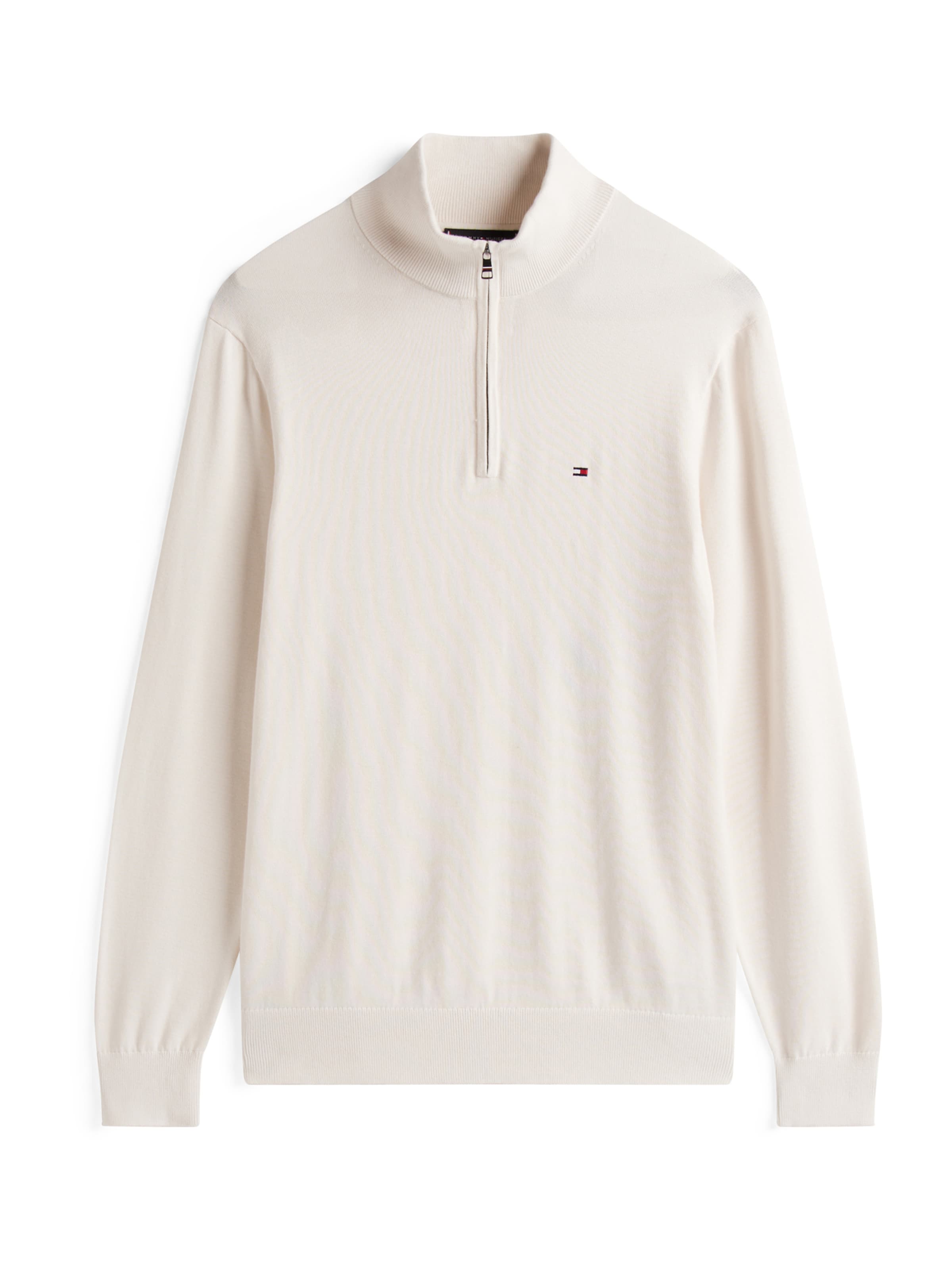 TOMMY HILFIGER Pulóver 'ESSENTIAL' - sárga: elől