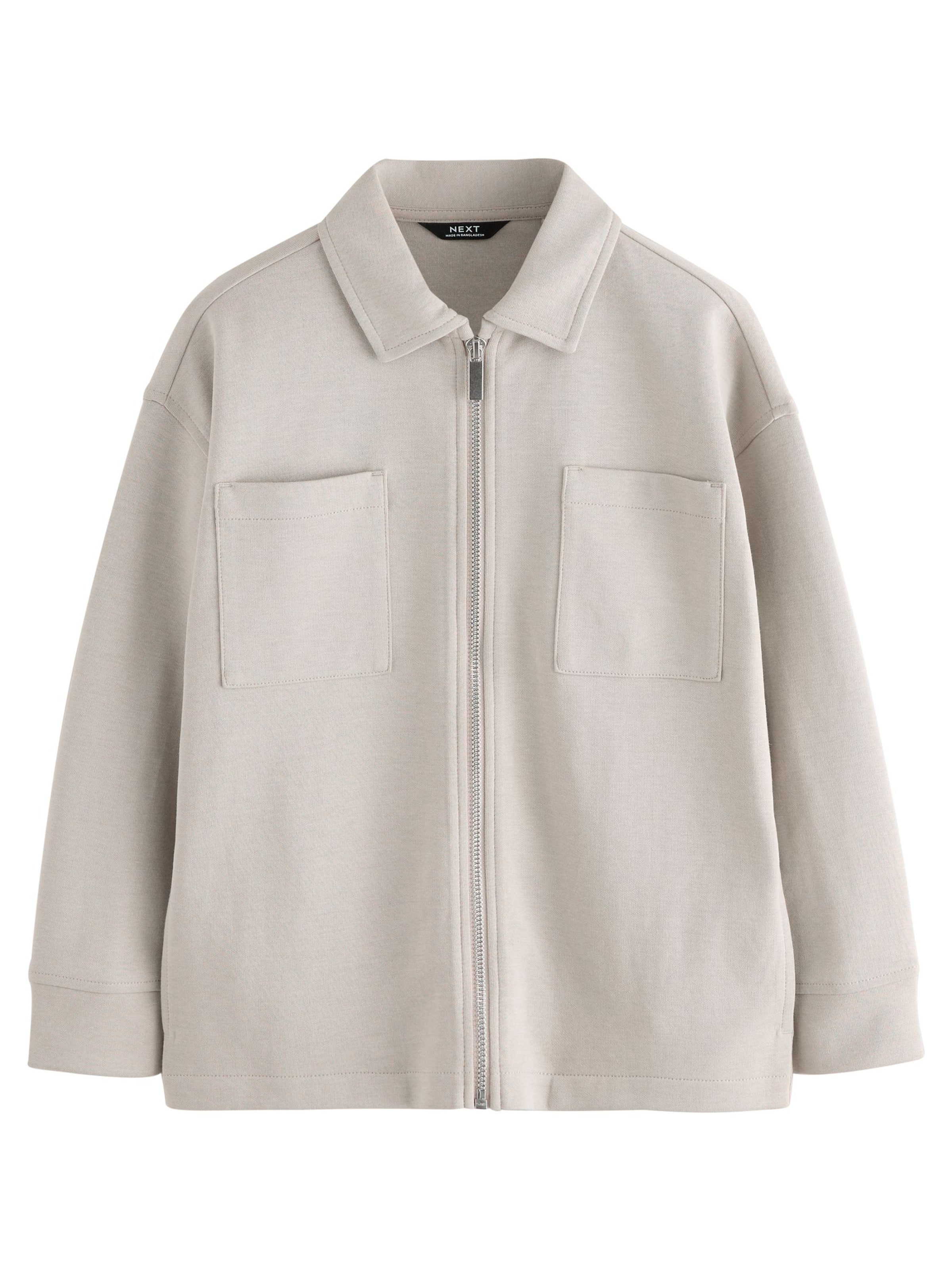 Next Overgangsjakke i grå: forside