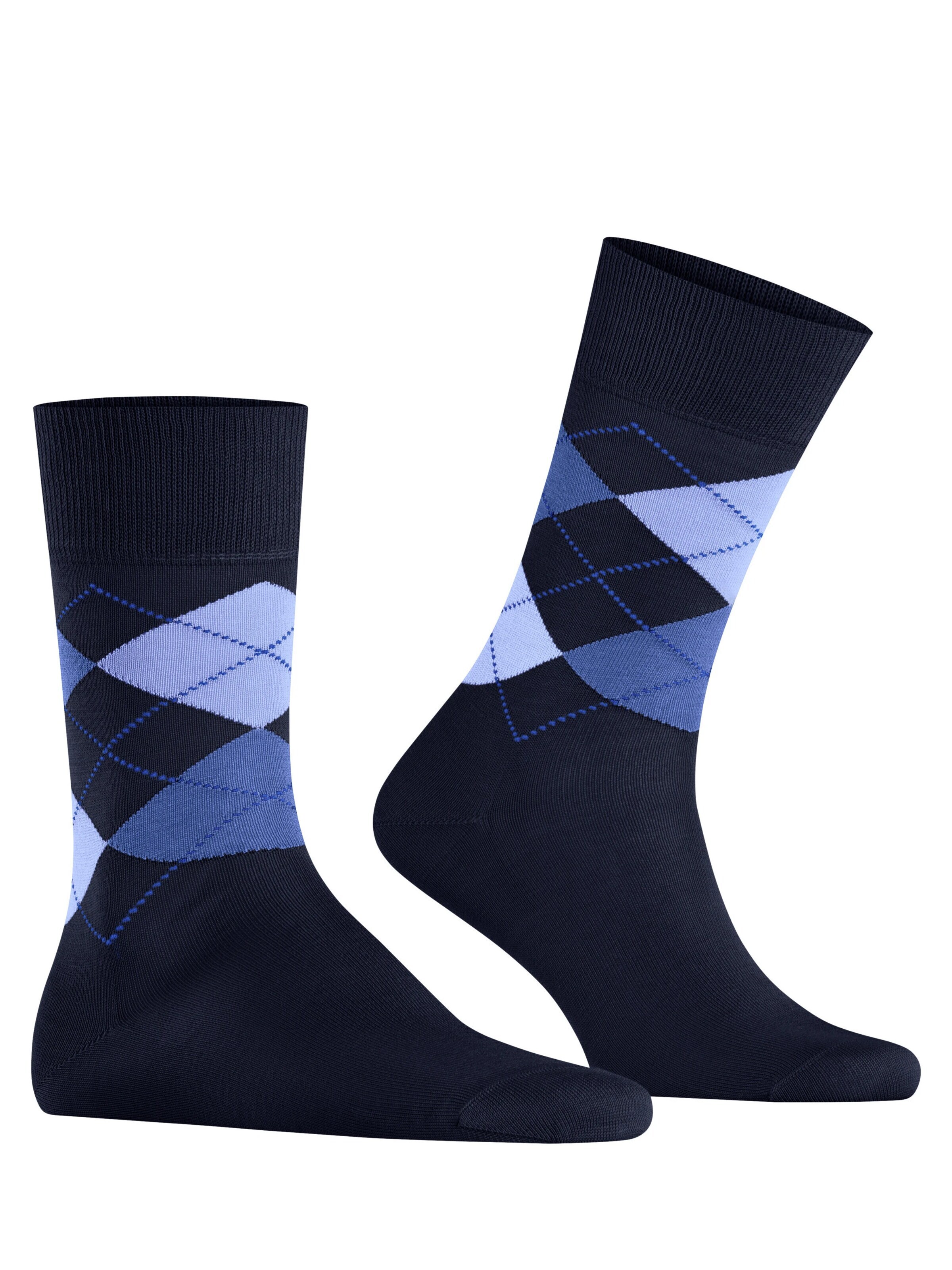 BURLINGTON Socks 'Manchester' in Blue