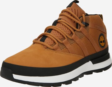 Chaussure basse TIMBERLAND en marron : devant