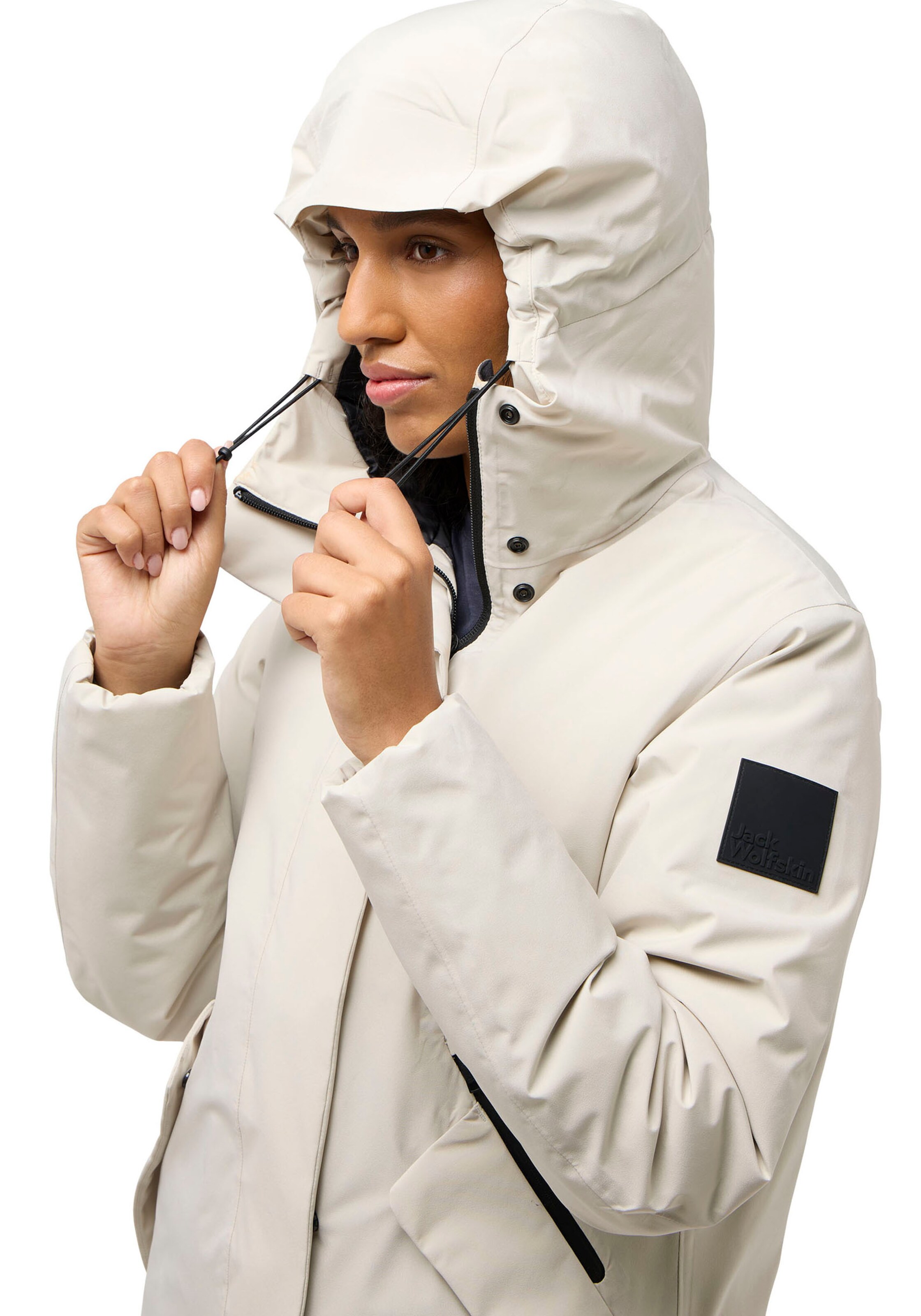 JACK WOLFSKIN Outdoor Coat in Grey