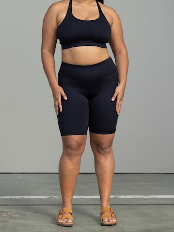 Skinny Leggings 'Biker' di Hey Honey in nero: frontale