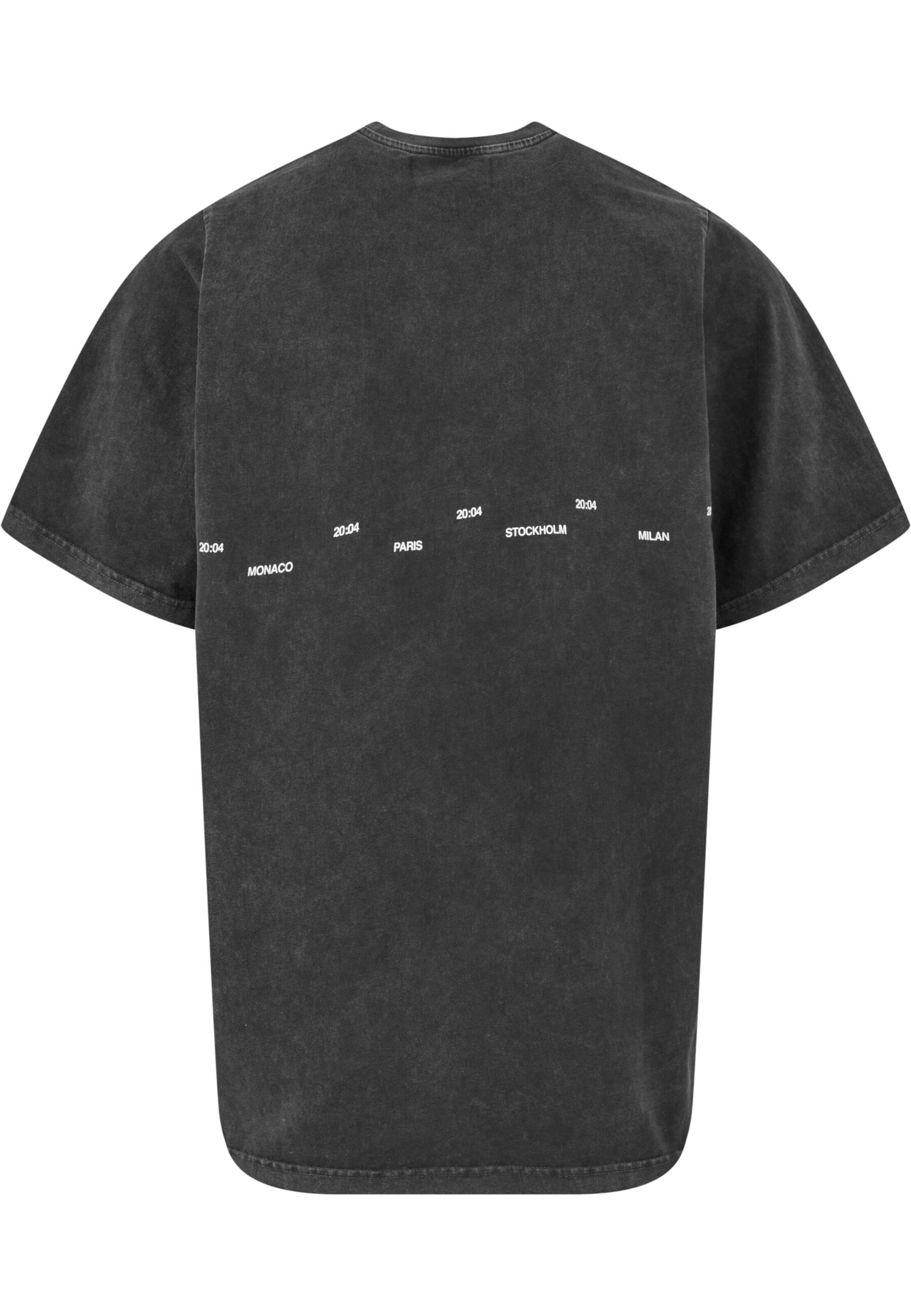 Pica Pica T-Shirt 'Jet-Lagged' in Schwarz