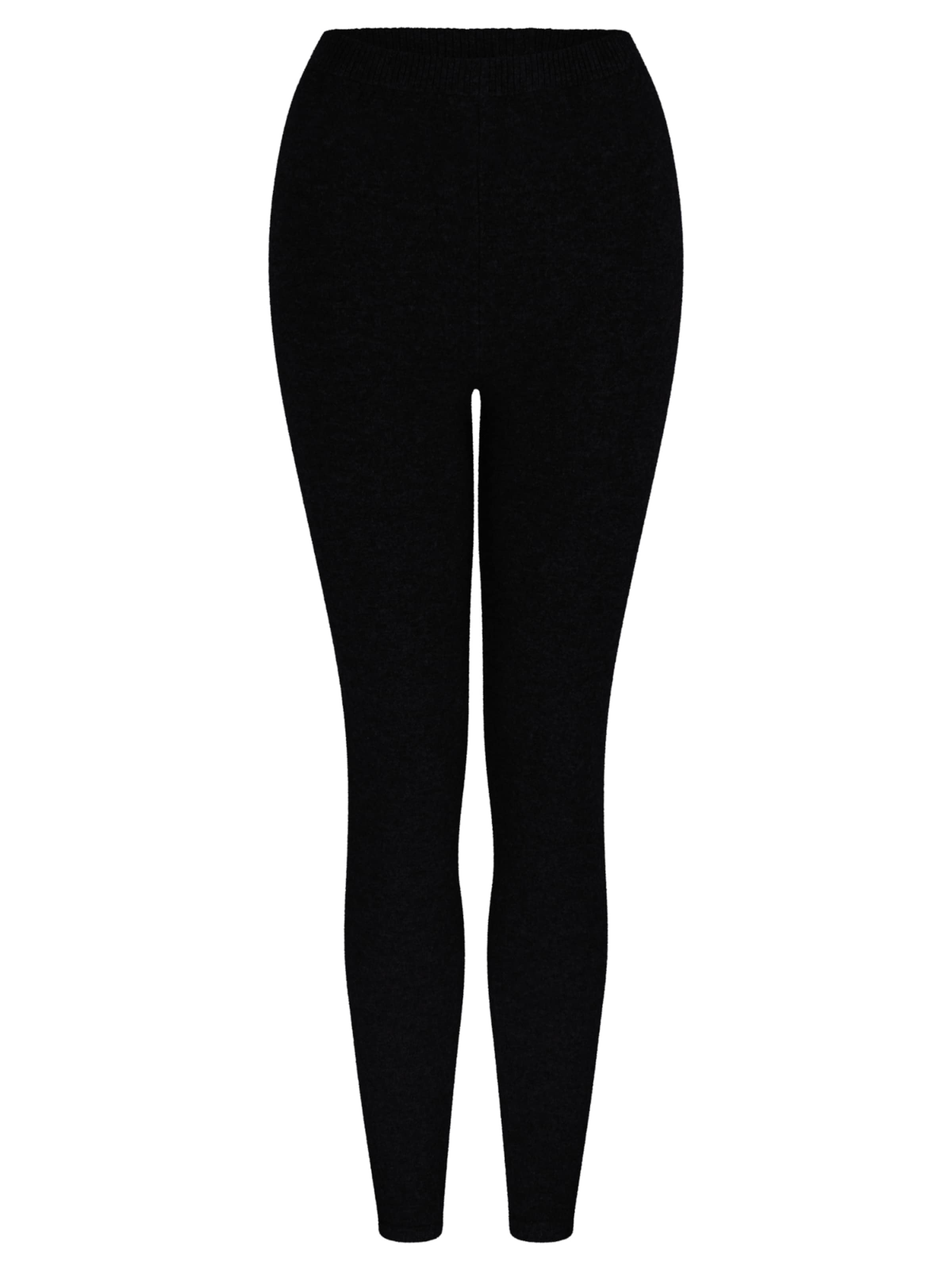 CASH-MERE.CH Slimfit Leggings i sort: forside