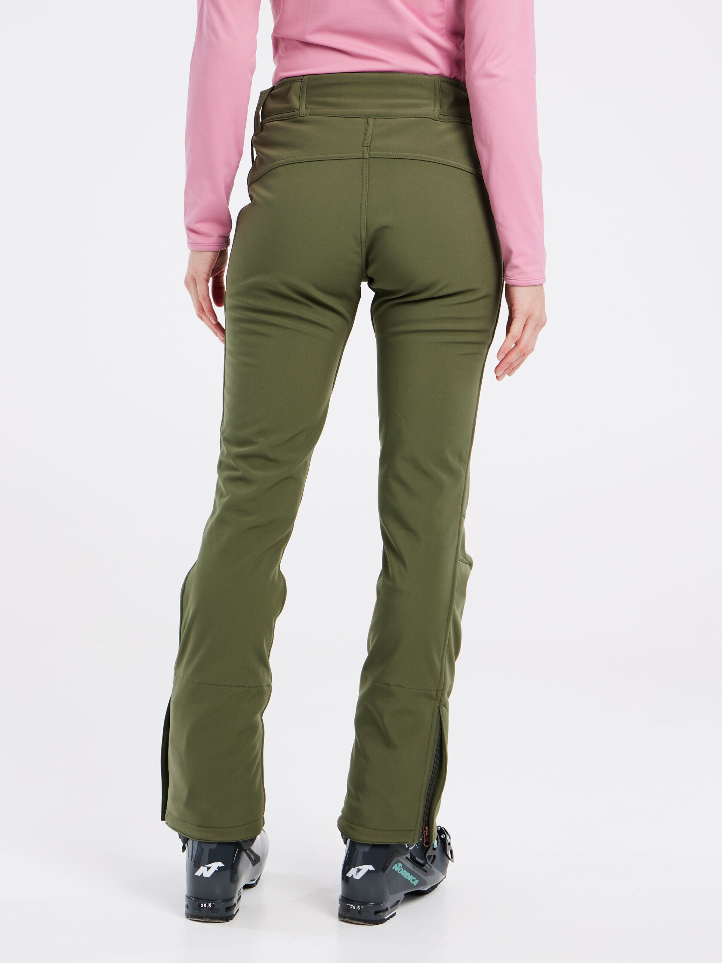 PROTEST Slim fit Workout Pants 'LOLE' in Green