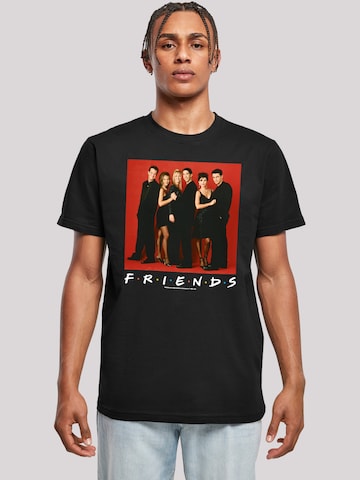 T-Shirt 'Friends Group Photo Formal' F4NT4STIC en noir : devant