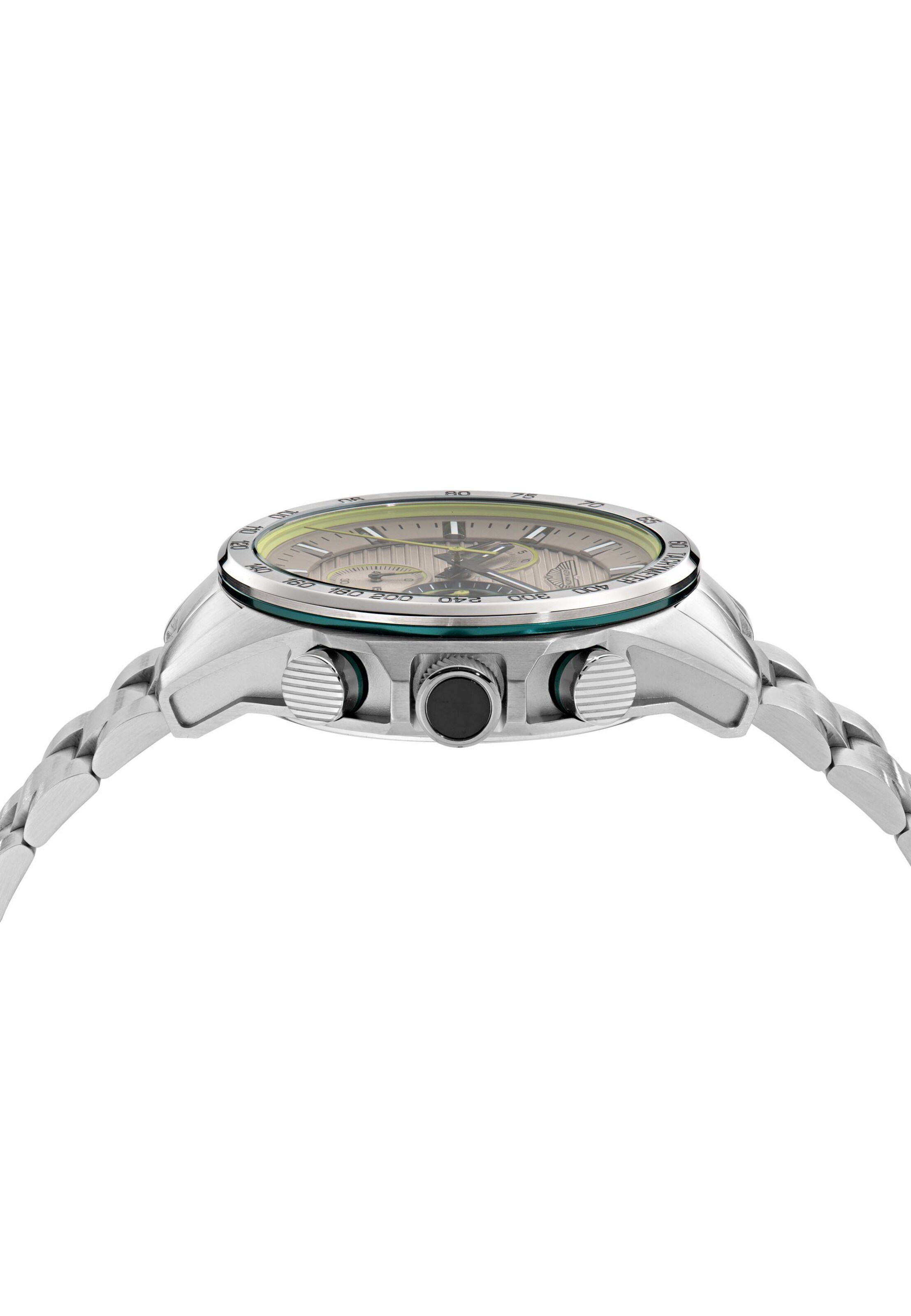 Aston Martin Uhr in Silber