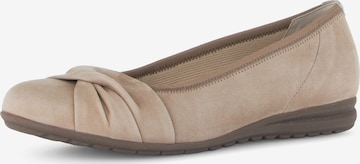GABOR Ballerina in Beige: Vorderseite