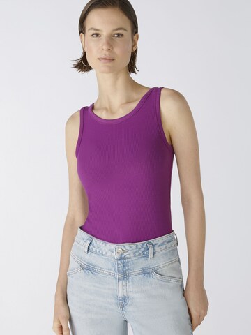 OUI Top in Lila: Vorderseite
