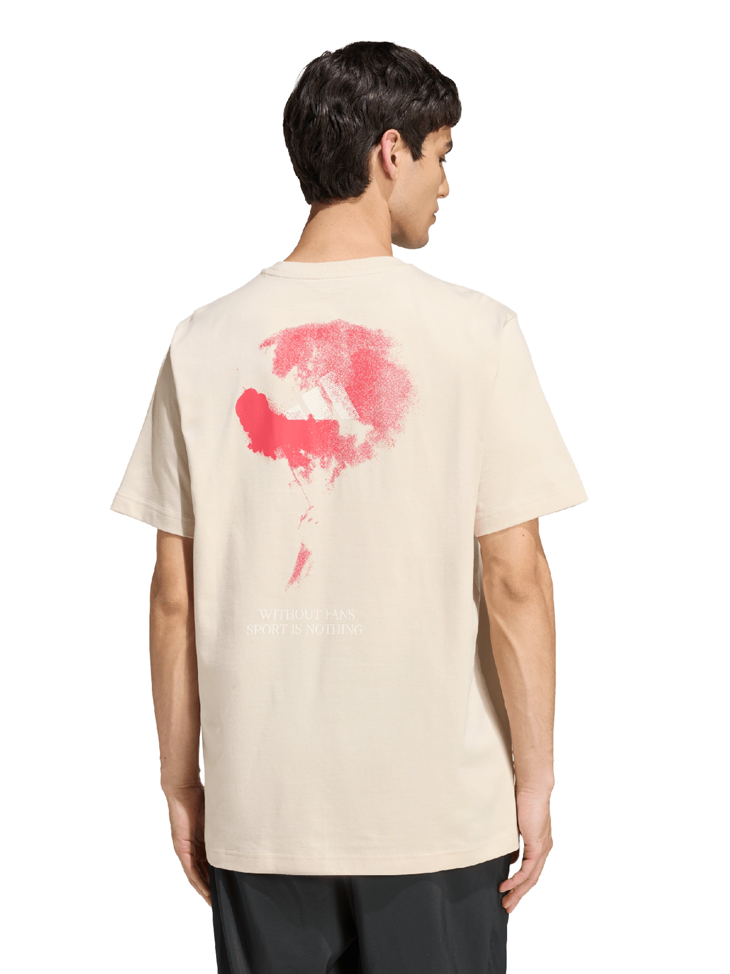 ADIDAS SPORTSWEAR Koszulka funkcyjna 'STAD' w kolorze szary: przód