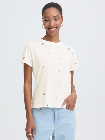 ICHI Tričko 'IHOLYA' - Biela: predná strana