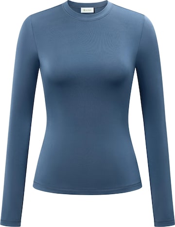 Lilysilk - Camiseta 'Seide Breeze Jersey Sensibles Top' en azul: frente