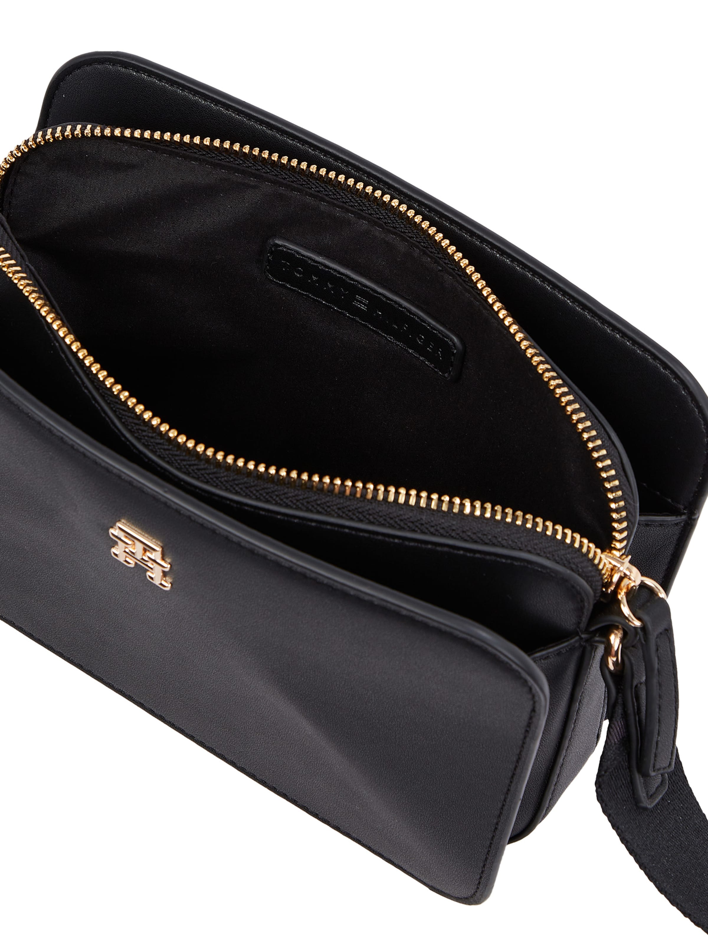 TOMMY HILFIGER Taška cez rameno - Čierna