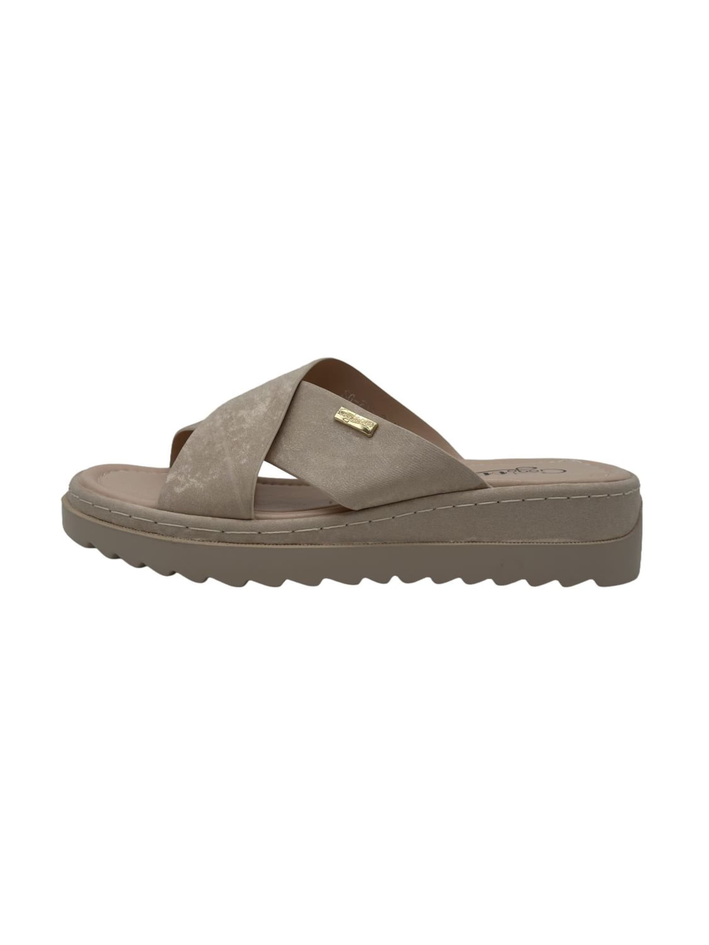 Nowaland Slippers in Beige