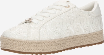 Baskets basses TOM TAILOR en blanc : devant